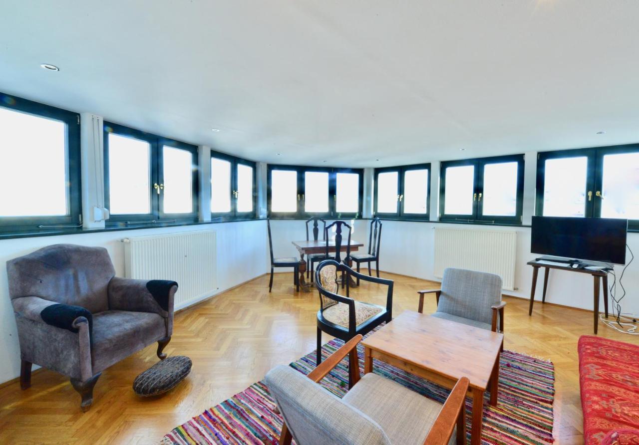 Spacious Flat With Panoramic View Wien Exterior foto
