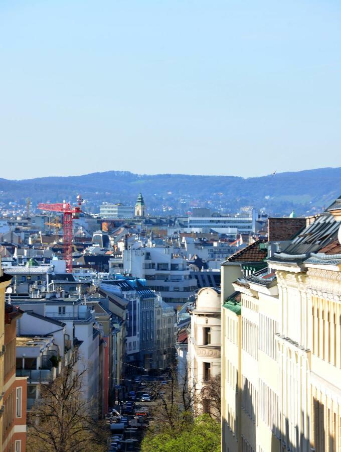 Spacious Flat With Panoramic View Wien Exterior foto
